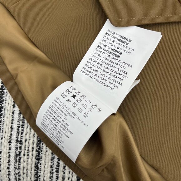 MIU MIU A short, sleeveless, brown gabardine dress - Picture 8 of 10